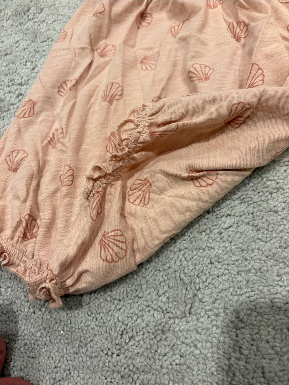 Rylee + Cru Shell Print Baby Romper 24 mo
